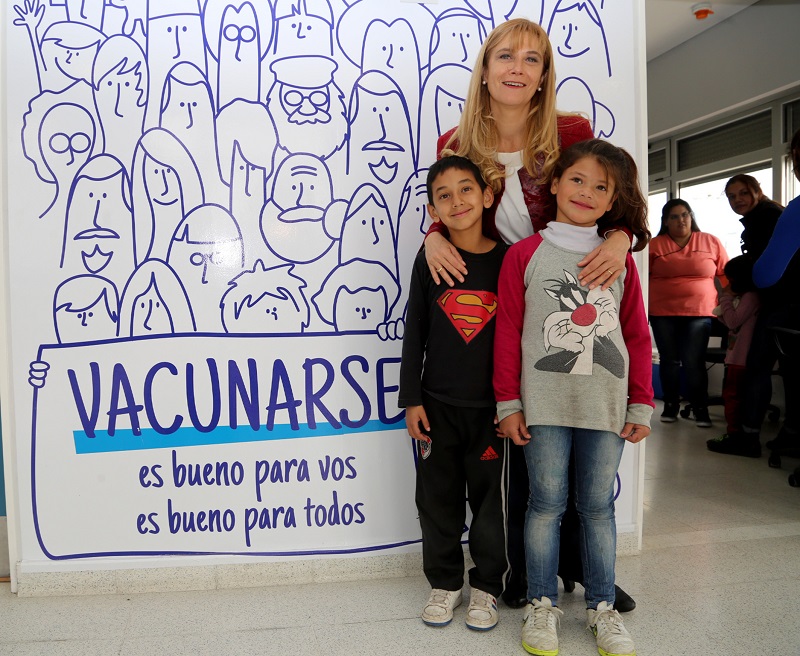 Ya se vacuno contra la gripe en La Matanza al 70% de la población de riesgo, y todavía hay tiempo para vacunarse