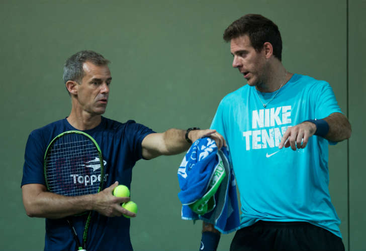 Argentina tuvo su última práctica antes de viajar Tenis2