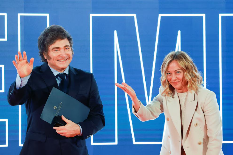 Milei llegó a Roma para iniciar su vínculo personal con León XIV y profundizar la alianza geopolítica con Meloni Duque 1