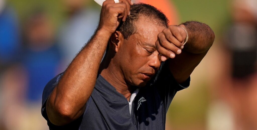 El ocaso de Tiger Woods, la leyenda del golf que se apaga antes de cumplir los 50 años Ocaso 1024x517
