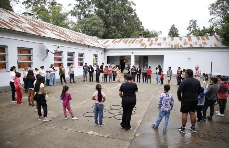 Provincia de Tucumán: Diversión y aprendizaje en los talleres de verano de la Escuela N° 59 de Tafí Viejo Patio