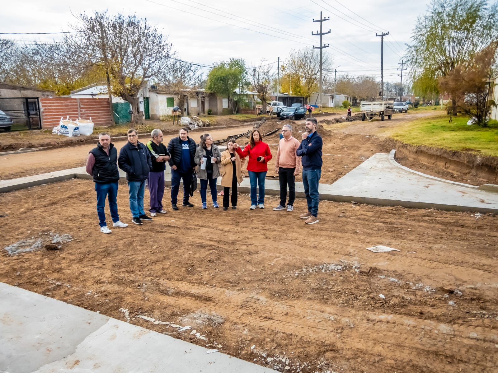 Municipio de Junín: “Hoy podemos ver resultados concretos de un proyecto que construimos entre todos”, afirmó Fiorini en el recorrido por las obras de Mayor López